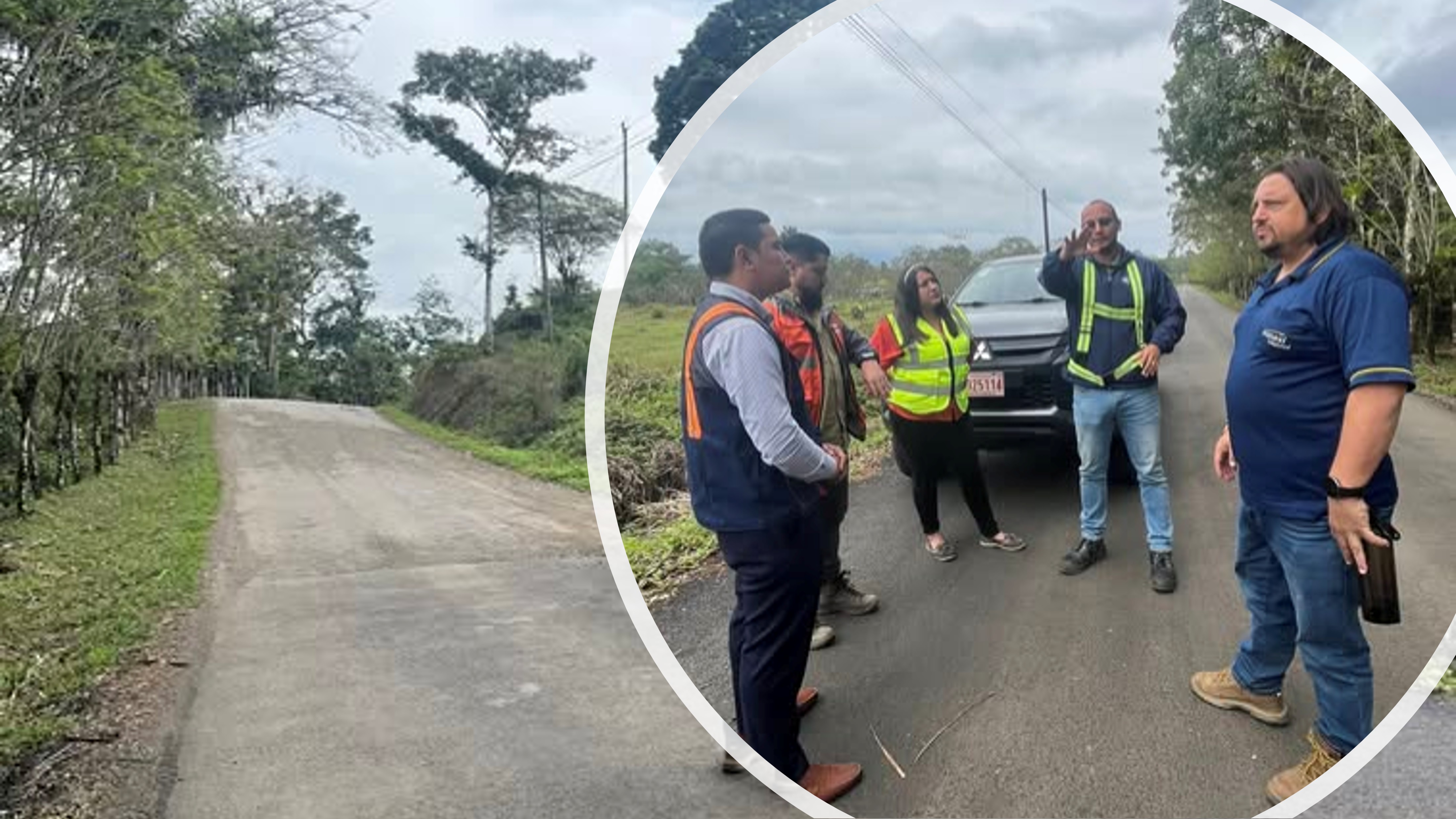 Gira con el Conavi para coordinar intervención de la rutas nacionales